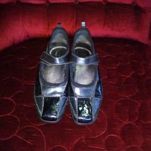 Romika Patchwork Patent & Leather Mary Jane Shoes (Size 10)